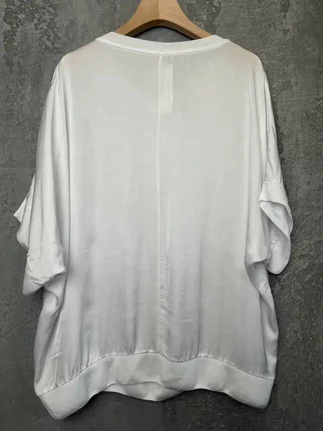 Блуза атлас 23006 фото 6