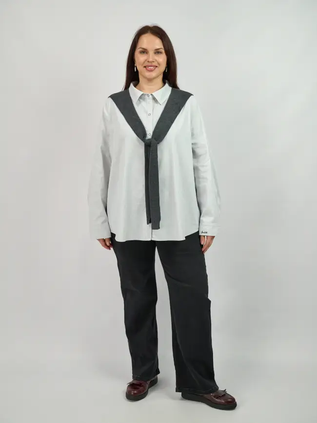 Рубашка 10368 Размер 50-58 фото 19