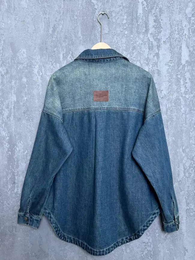 Куртка джинсовая 65227 Размер 48-56 фото 32