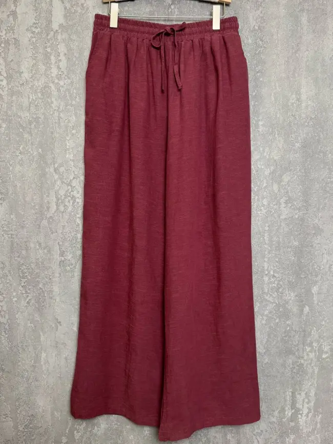 Палаццо лен 25002-2 Размер 54-58 фото 32