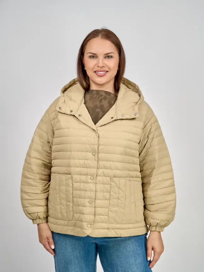 Куртка пух легкая 2  8227 фото 2