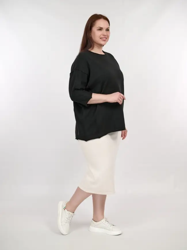 Юбка-карандаш ЭттоПлюс 272 Размер 50-54 фото 19