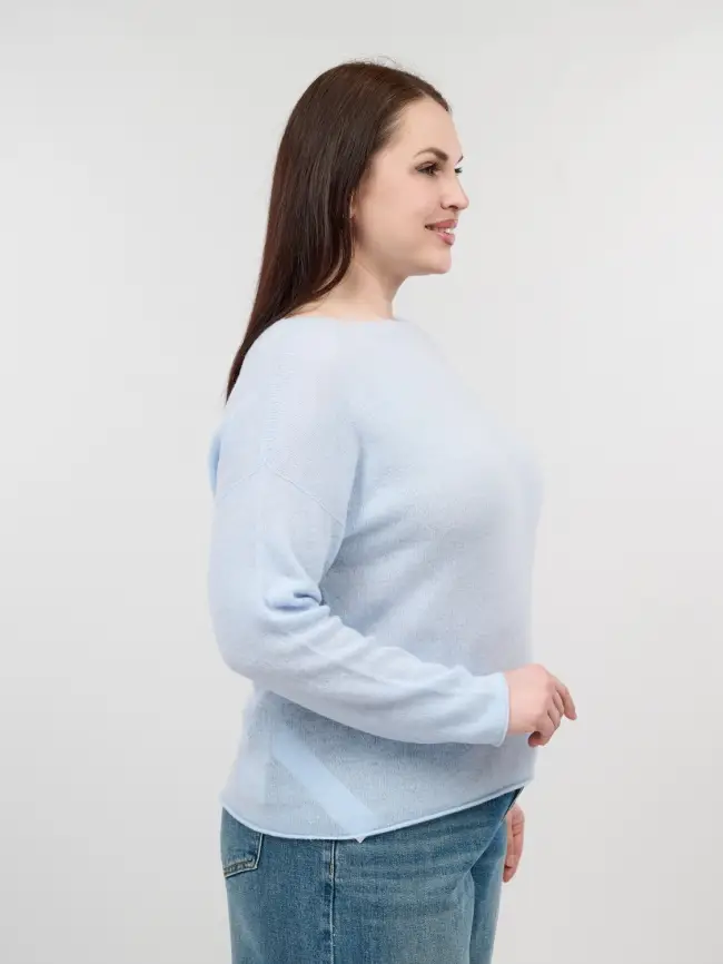 Джемпер шерсть,кашемир 25681 Размер 48-56 фото 42