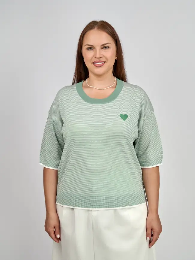 Джемпер облегченный ЭттоПлюс 25415 фото 46