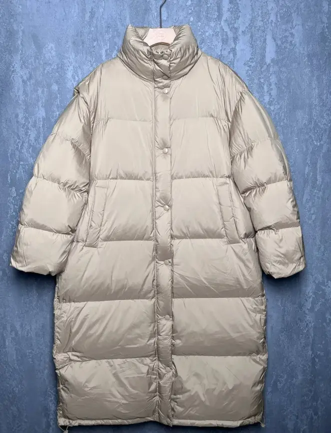 Пуховое пальто 9066 Размер 54-58 фото 31