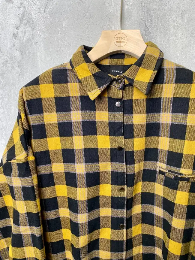 Клетчатая рубашка фото 6