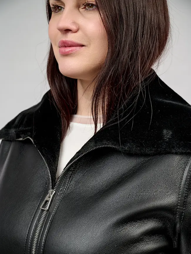 Дубленка 18702 Размер 48-52 фото 9