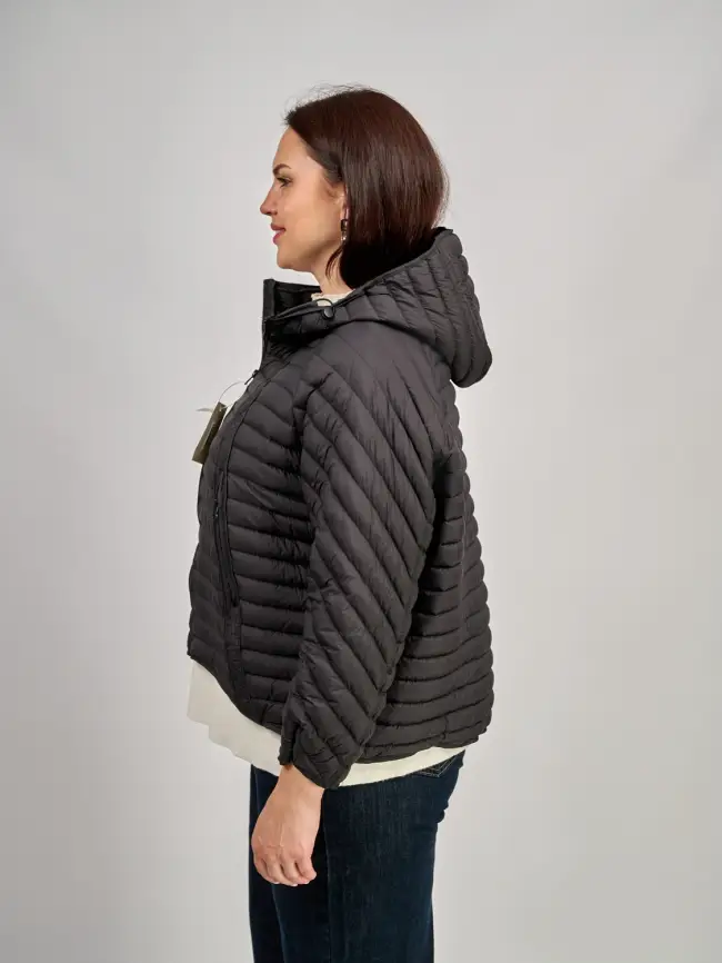 Куртка пуховая легкая 8184 Размер 48-58 фото 19