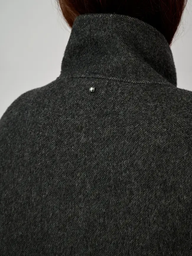 Пальто шерсть 0718-1 Размер 50-60 фото 14