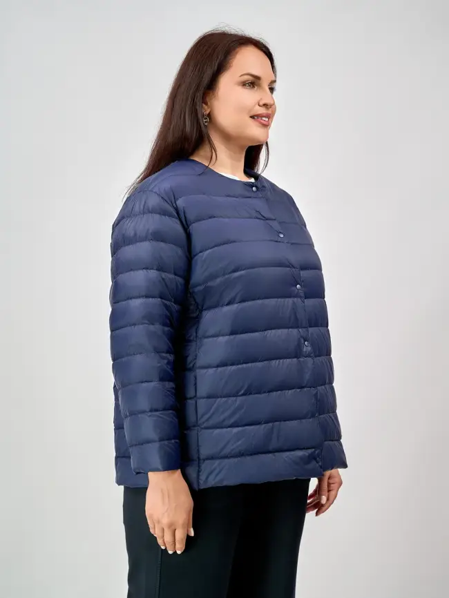 Легкая пуховая куртка 8802 фото 44