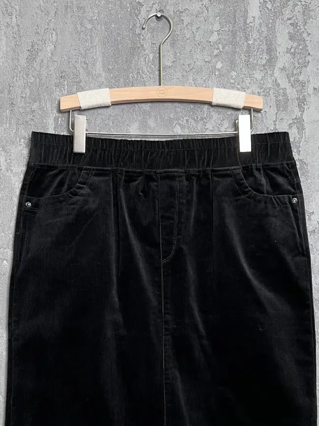 Юбка вельвет 33413 ЭттоПлюс Размеры 50-58 фото 13