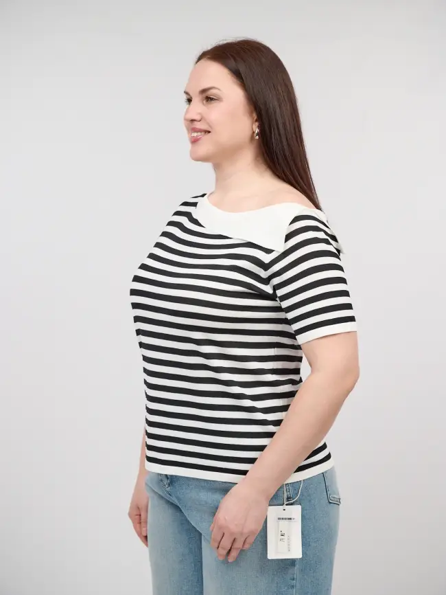 Джемпер короткий рукав 23063 размер 50- 56 фото 22