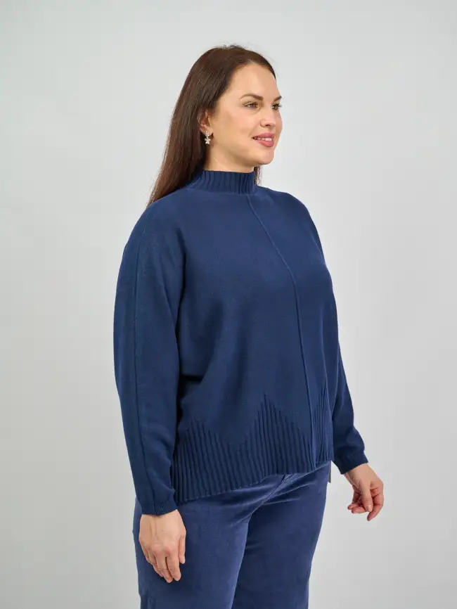 Джемпер 9801 Италия Размер 48-56 фото 34