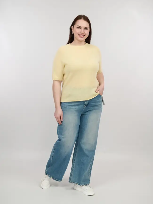 Джемпер шерсть,кашемир 25675 Размер 46-54 фото 61