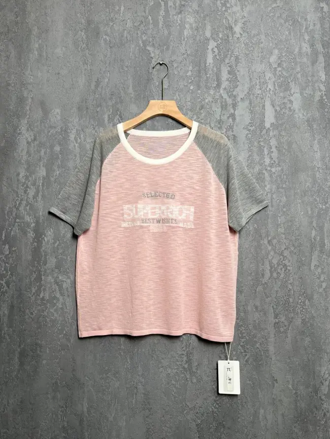 Джемпер короткий рукав 23056 размер 50- 58 фото 9