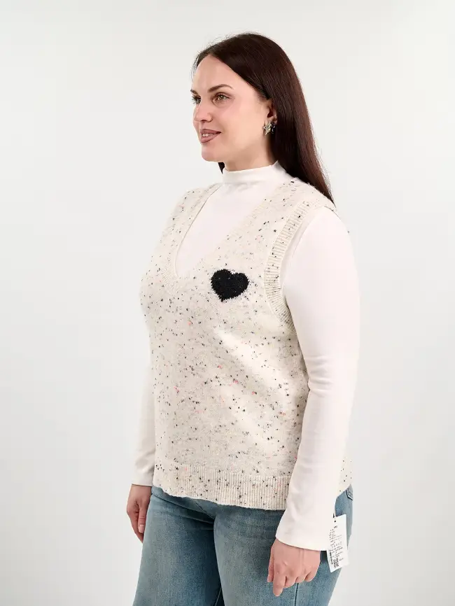 Жилет меланж 22627 Размер 50- 56 фото 11