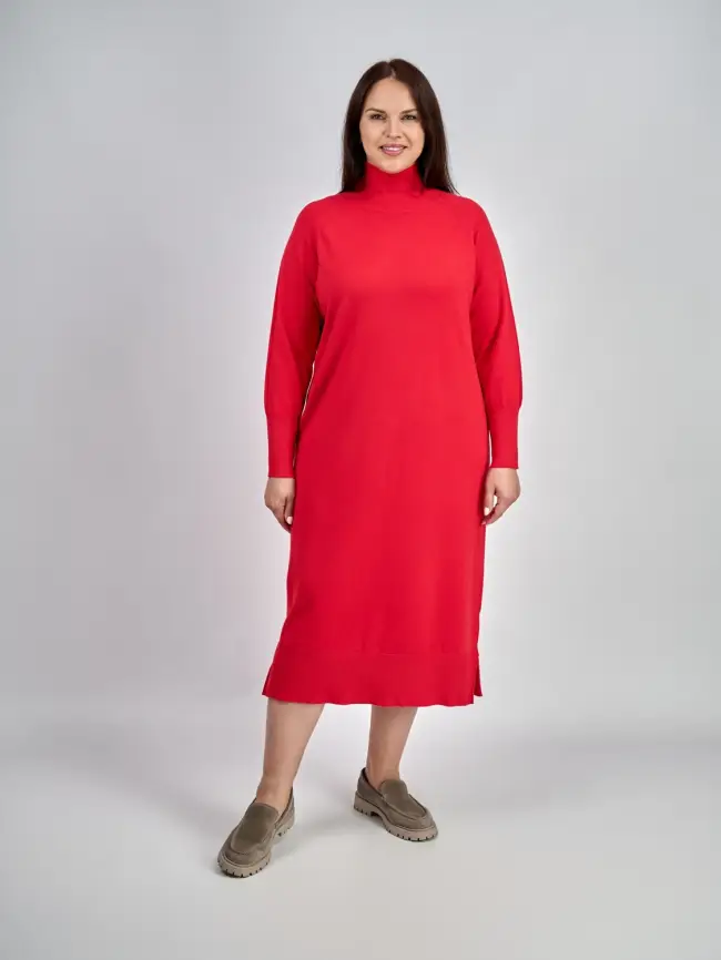 Платье трикотажное 0924 ЭттоПлюс Размер 48-56 фото 36