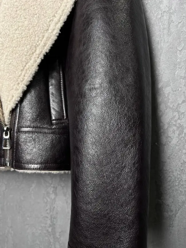 Дубленка авиатор 18926 Размер 50-54 фото 16