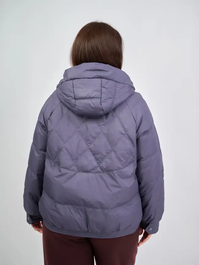 Пуховая куртка ЭттоПлюс 2553 Размер 48-52 фото 81