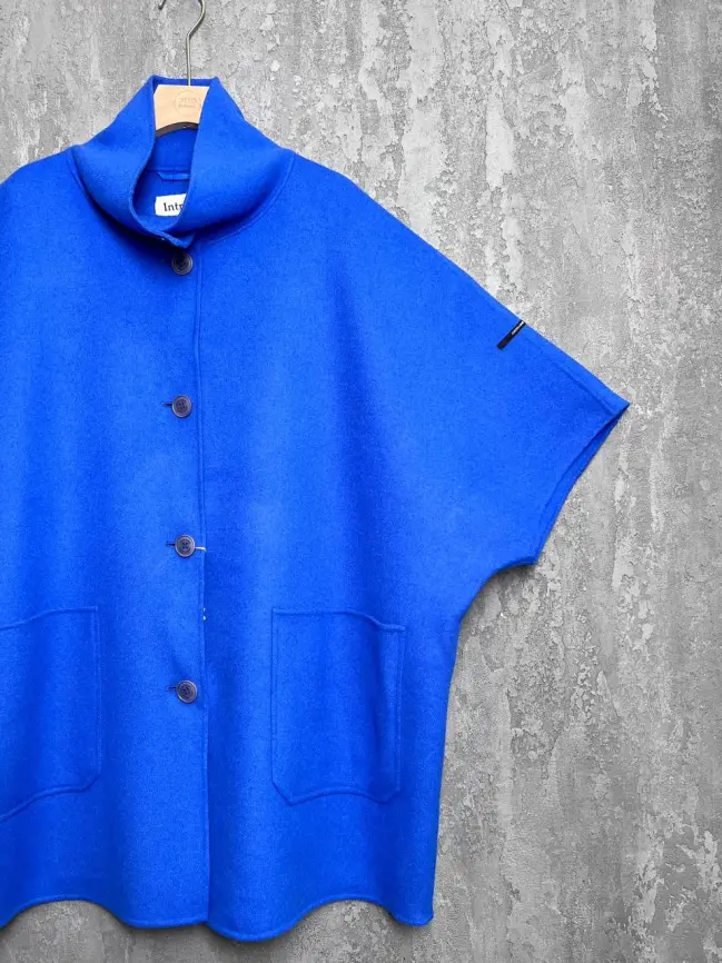 Пальто 175 Размер 50-58 (электрик) фото 2