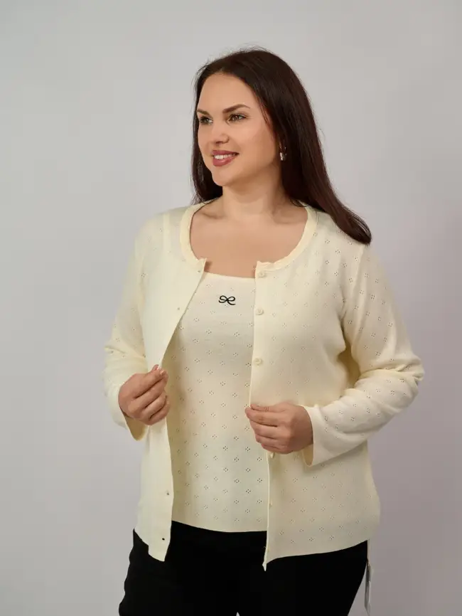 Джемпер двойка 23205 Размер 50-58 фото 6