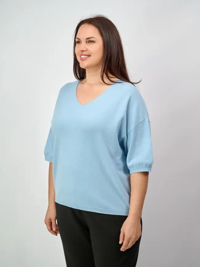 Джемпер 20241 ЭттоПлюс Размер 50-58 фото 178