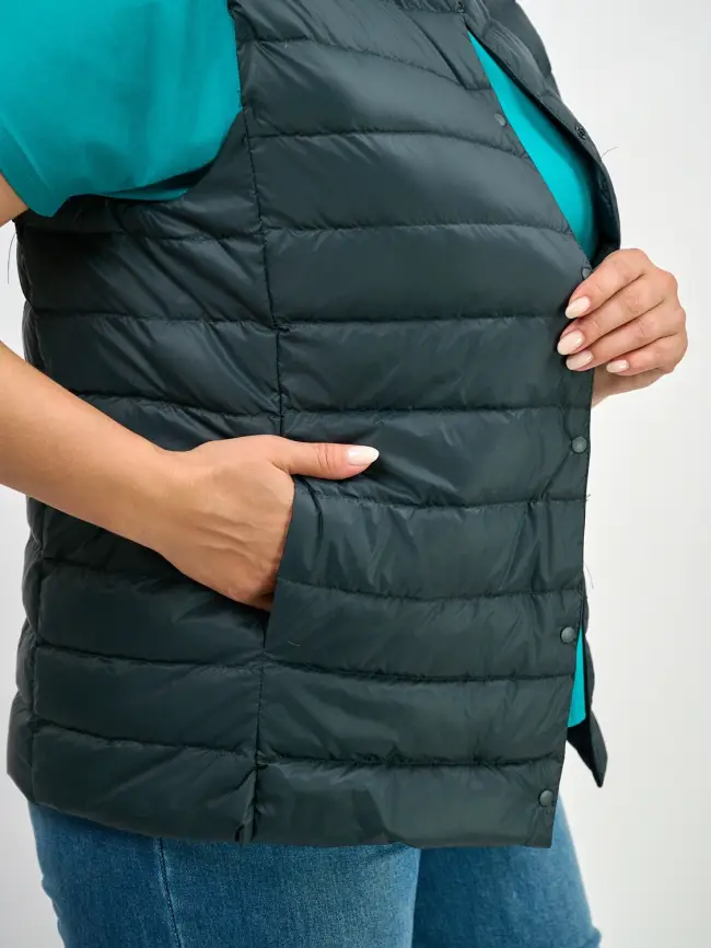 Жилет облегченный утепленный 8801 фото 54