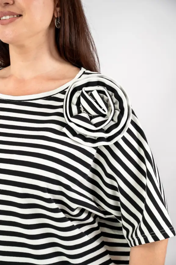 Футболка полоска ЭттоПлюс 33415 фото 55