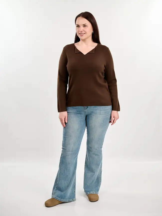 Джемпер 23221 Размер 50- 58 фото 18