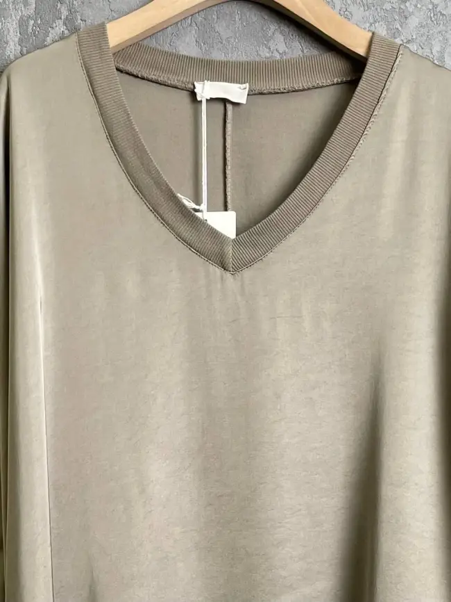 Блуза атлас Италия 84085 Размер 50-56 фото 4