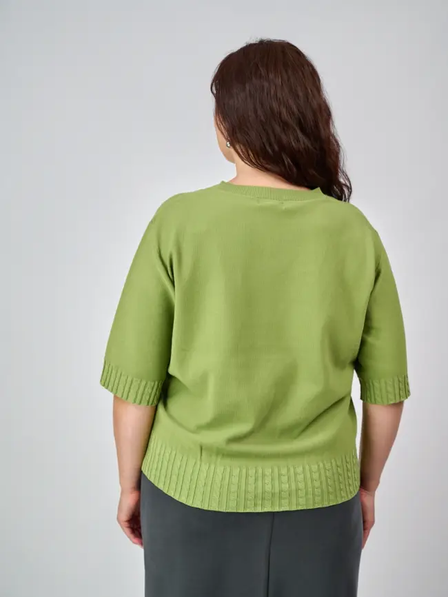 Джемпер облегченный ЭттоПлюс Размер 48-52, 25414 фото 49