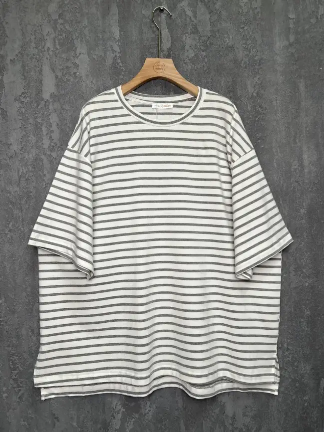 Футболка в полоску ЭттоПлюс 034 Размер 50-58 фото 16