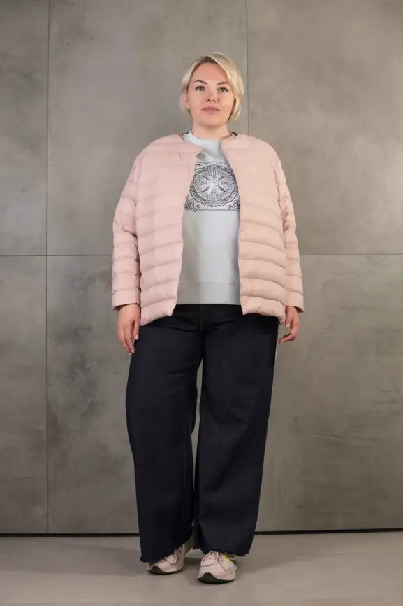 Легкая пуховая куртка 8802 фото 146