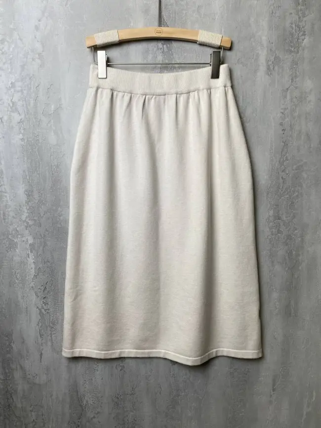 Юбка- карандаш ЭттоПлюс (54-58) (слоновая кость) Уценка фото 1