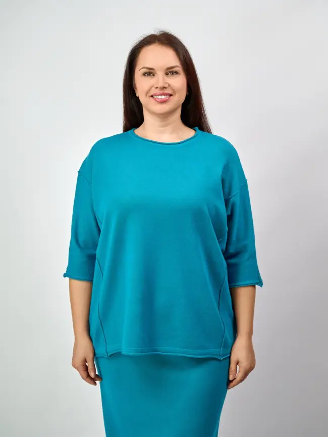 Джемпер ЭттоПлюс 1002 Размер 50-58 фото 1