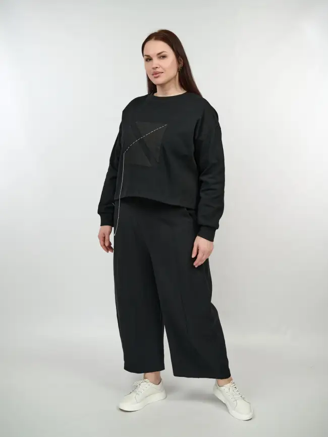 Лонгслив Бэст "Квадрат" 2383 Размер 48-54 фото 7