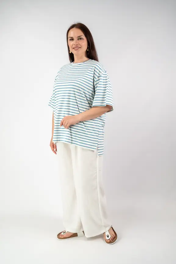 Футболка в полоску ЭттоПлюс 034 Размер 50-58 фото 25