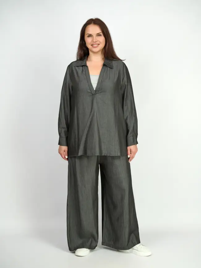 Костюм тройка 8092 Размеры 48-58 фото 1