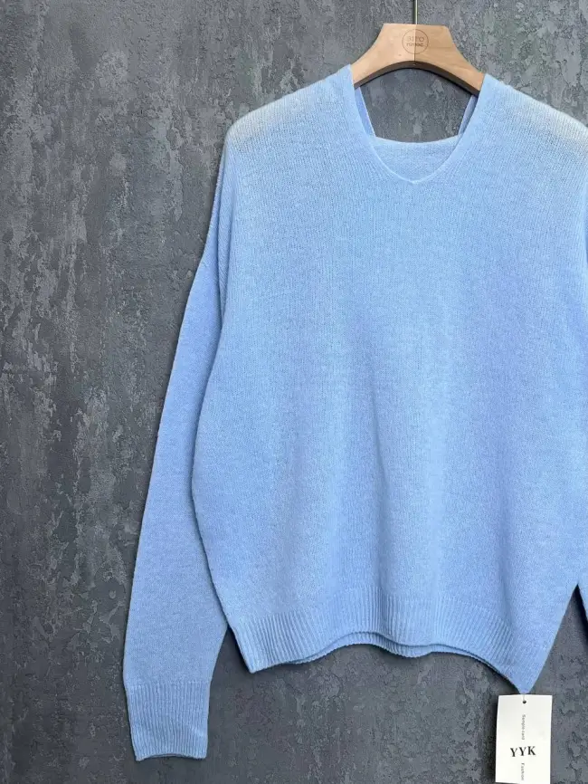 Шерстяной джемпер с капюшоном 25676 Размер 46-54 фото 12