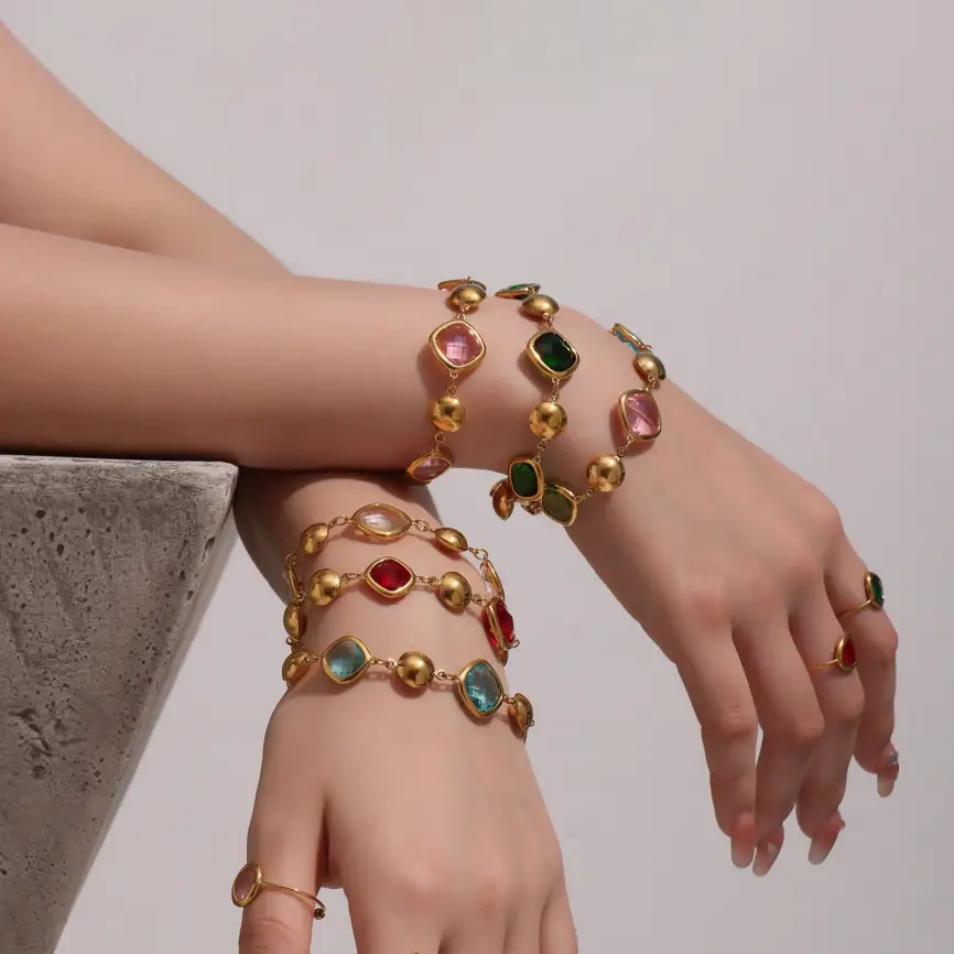 Браслет самоцветы 279 фото 1