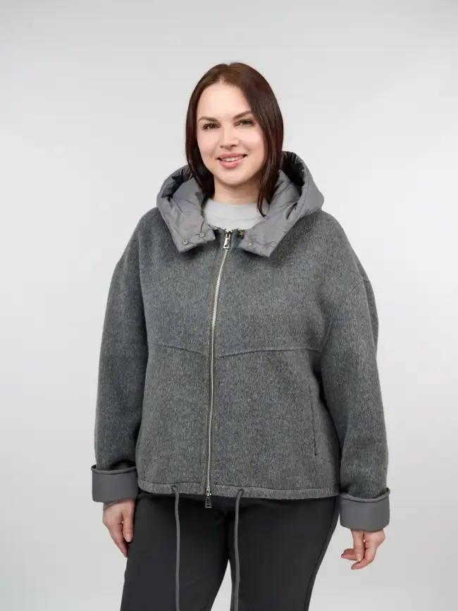 Куртка шерсть ЭттоПлюс 25530 Размер 48-58 фото 20