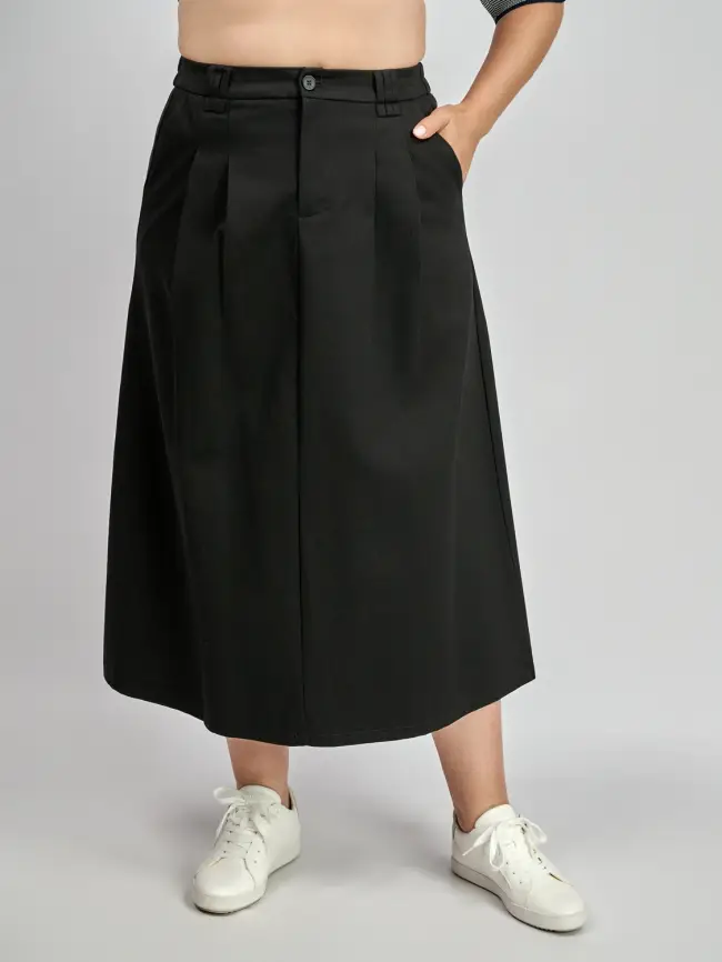 Юбка джинсовая 36208 Размеры 50-58 фото 31