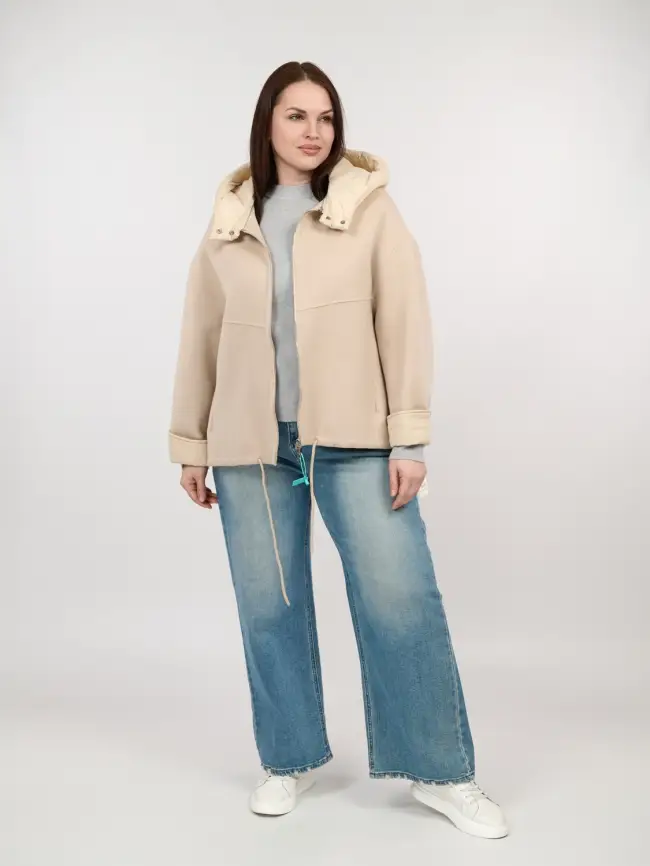 Куртка шерсть ЭттоПлюс 25530 Размер 48-58 фото 47