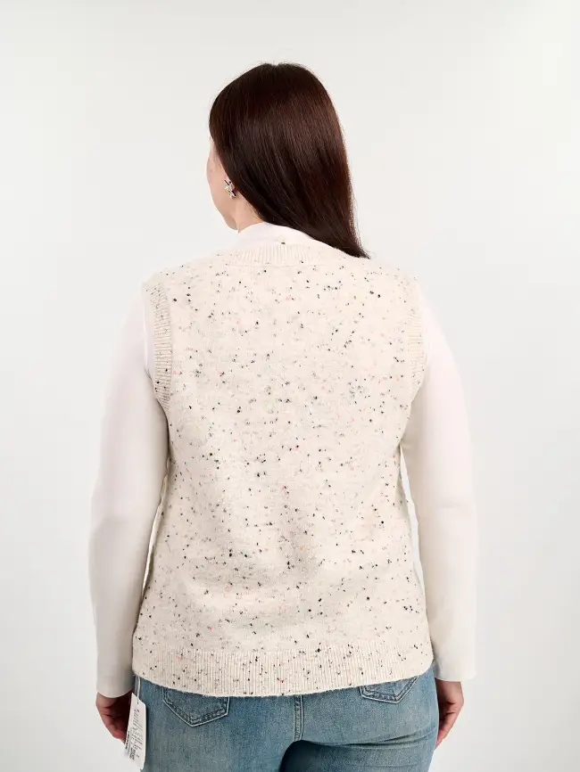 Жилет меланж 22627 Размер 50- 56 фото 14