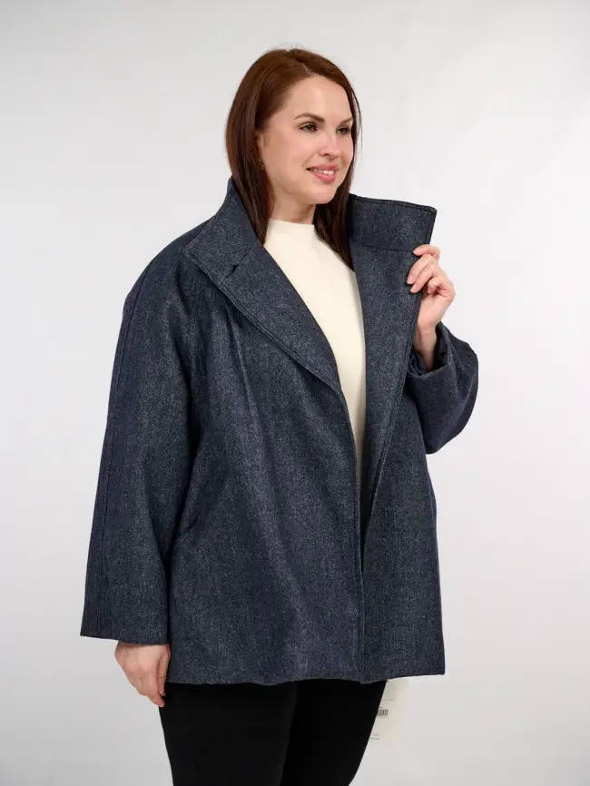 Пальто 98096 Размер 48-52 фото 3