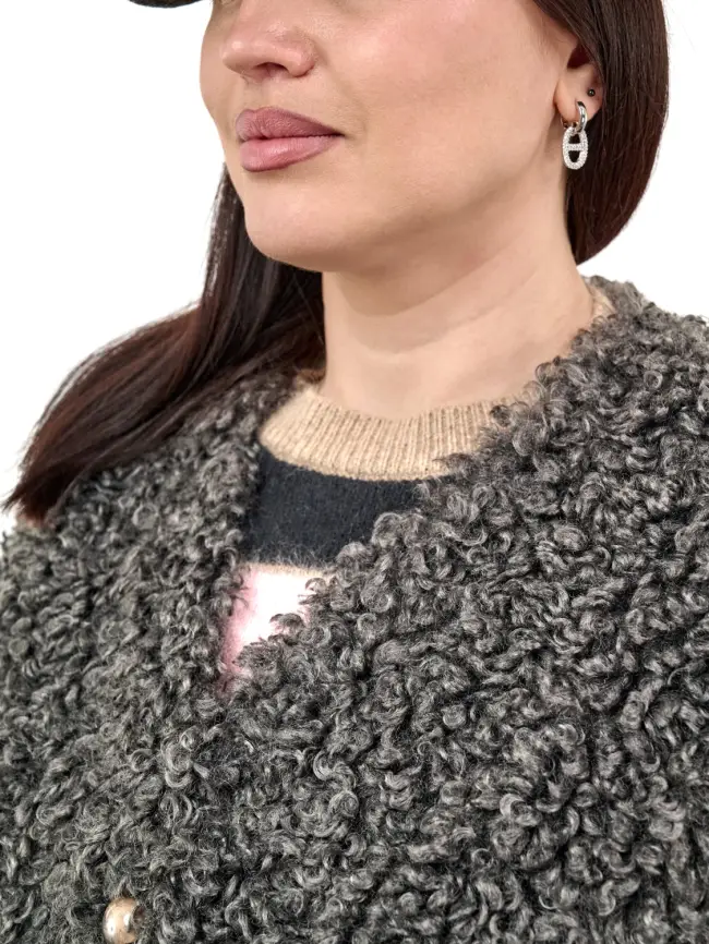 Дубленка 18925 Размер 50-58 фото 12