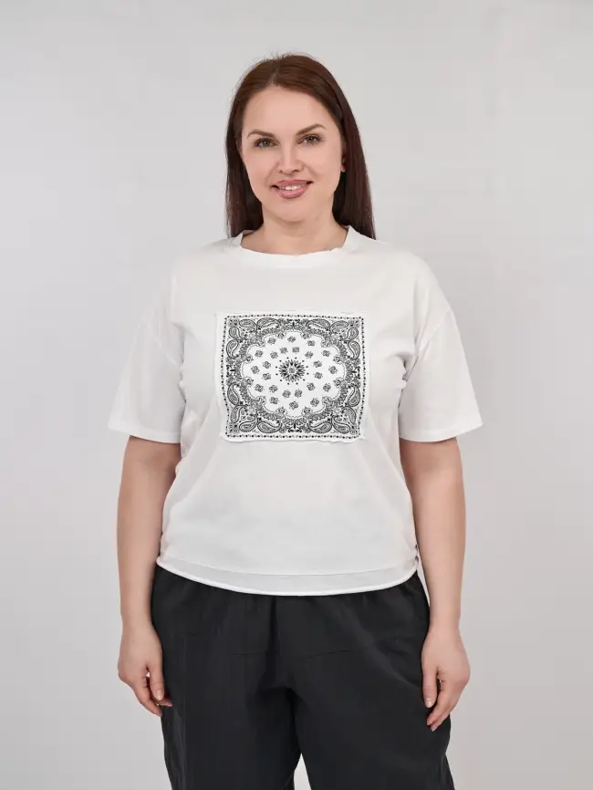 Футболка 20254 Размер 48-54 фото 2