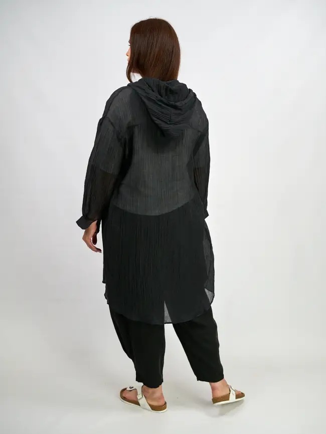 Пыльник рубашка удлиненный 9087 Размер 50-58 фото 18