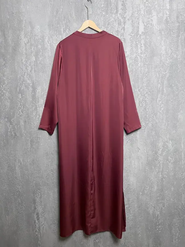 Платье 1002 Размер 52-58 (марсала) фото 5