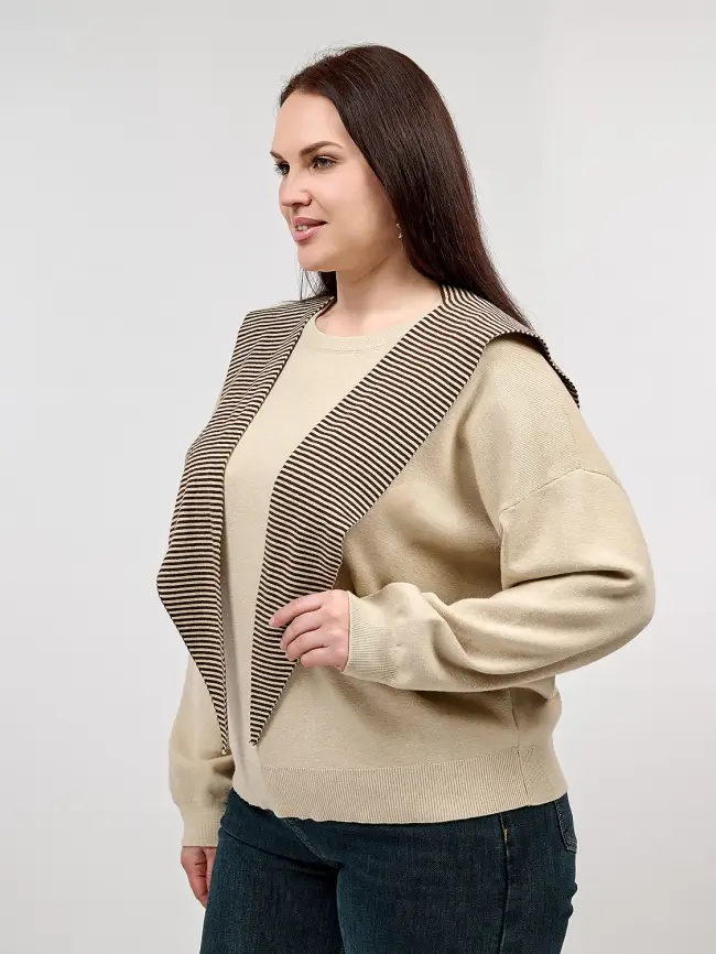 Джемпер 9191 Размер 50-58 фото 3